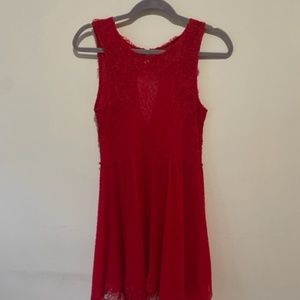 Free People Red Dress - Small